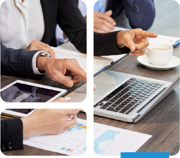 Group of professionals in a boardroom listening to a presenter explain insurance agency mergers and acquisition strategies.